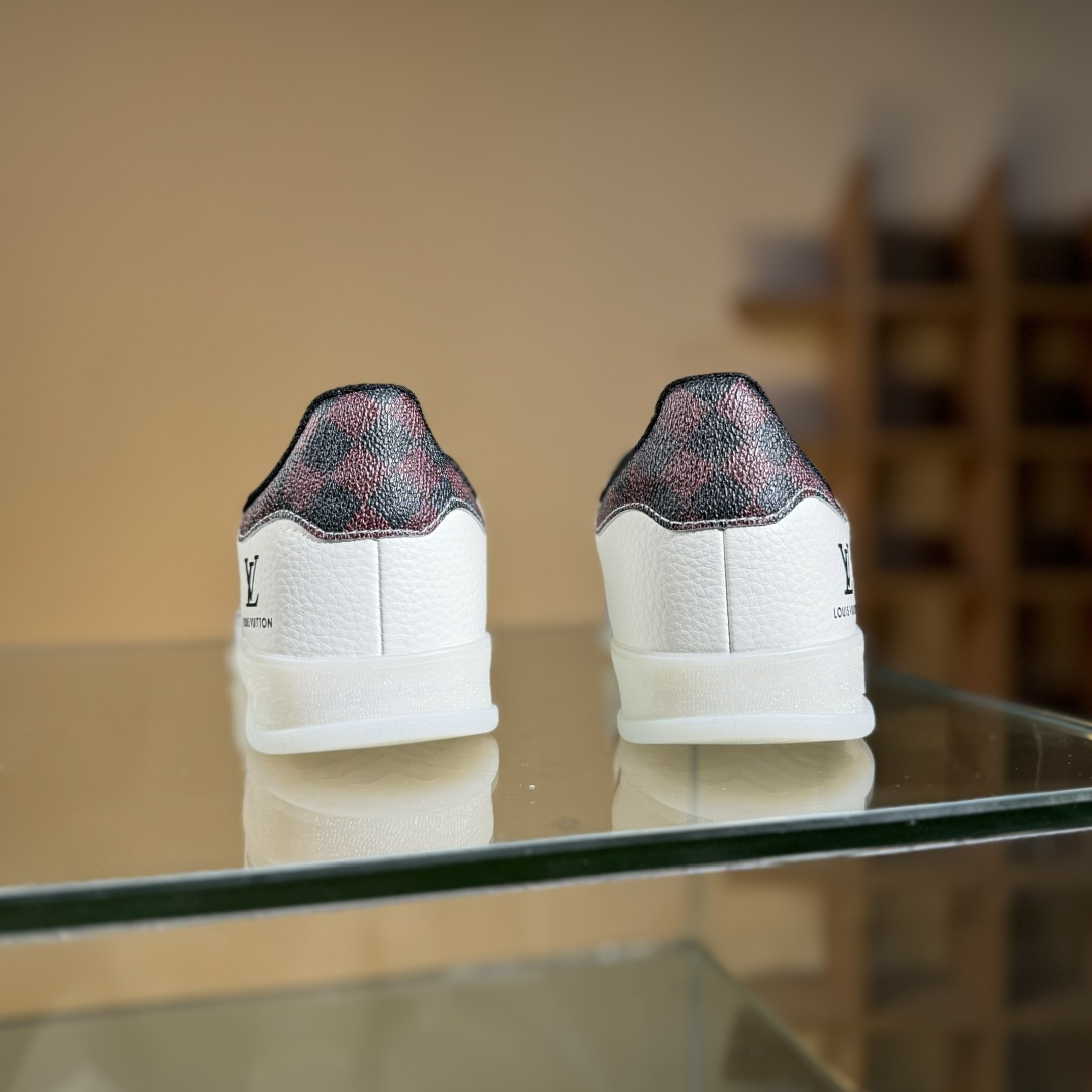 adidas Originals Gazelle INdoor x Louis Vuitton 三叶草休闲防滑耐磨低帮板鞋 DM1234-009 adidas Originals Gazelle INdoor x Louis Vuitton 三叶草休闲防滑耐磨低帮板鞋 DM1234-009