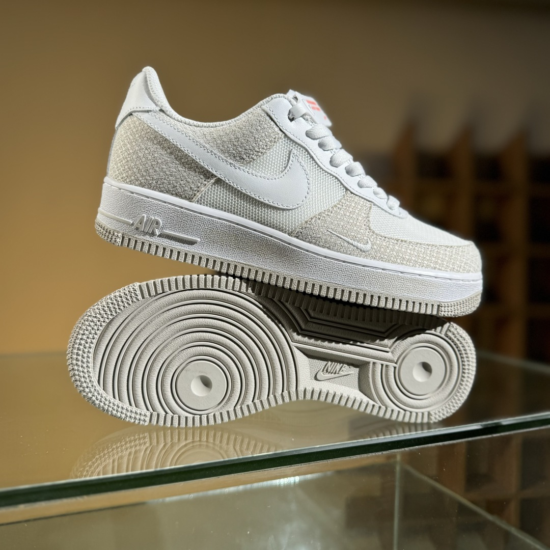 Nike Air Force 1'07 Low 牛仔布小勾 空军一号低帮休闲板鞋 ZH0316-092