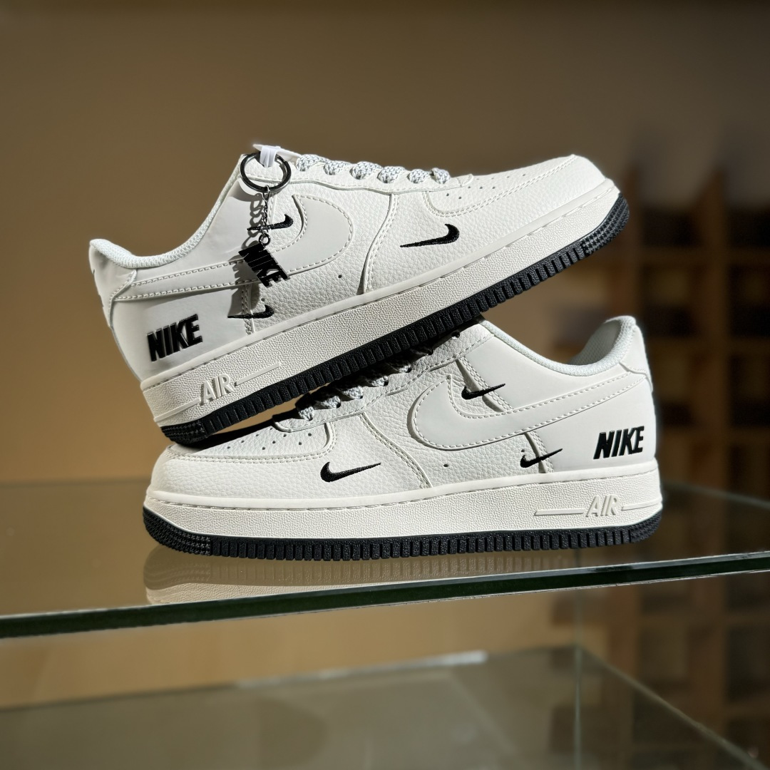 Nike Air Force 1'07 Low 耐克联名 黑小三勾 空军一号低帮休闲板鞋 XX3168-183