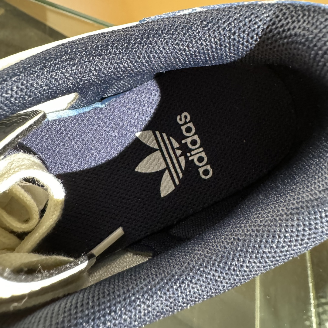 adidas Originals Gazelle INdoor x Louis Vuitton 三叶草休闲防滑耐磨低帮板鞋  DM1234-008