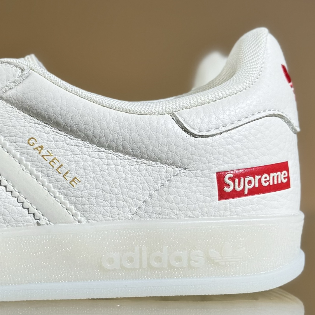 adidas Originals Gazelle INdoor x Louis Vuitton 三叶草休闲防滑耐磨低帮板鞋  DM1234-007