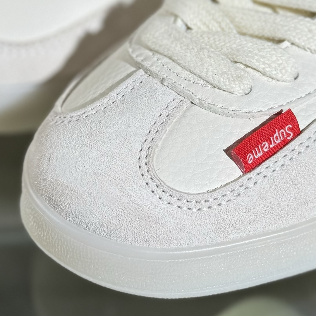 adidas Originals Gazelle INdoor x Louis Vuitton 三叶草休闲防滑耐磨低帮板鞋  DM1234-007