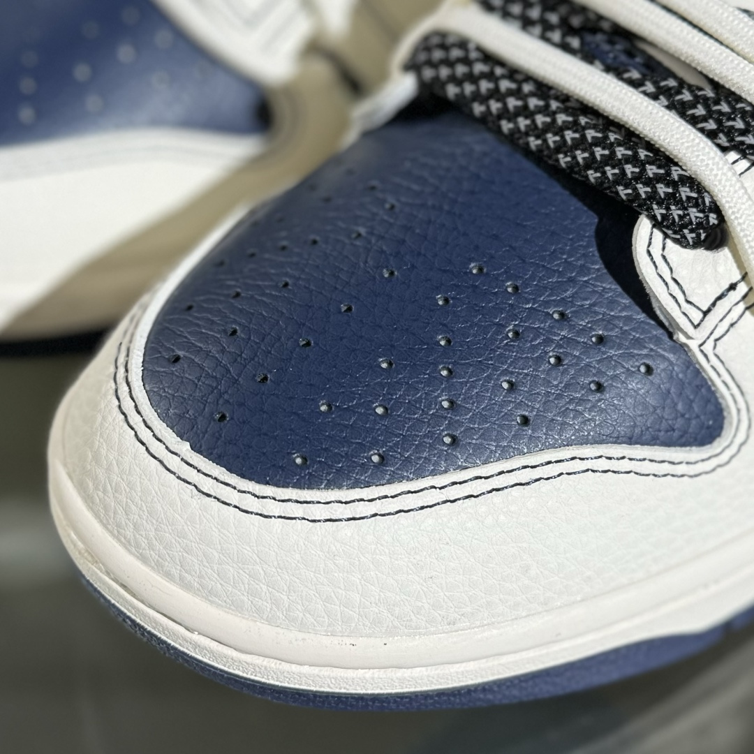 Nike SB Dunk Low LV联名 绑带牛仔黑勾 周年高端定制 低帮休闲板鞋 FC1688-220