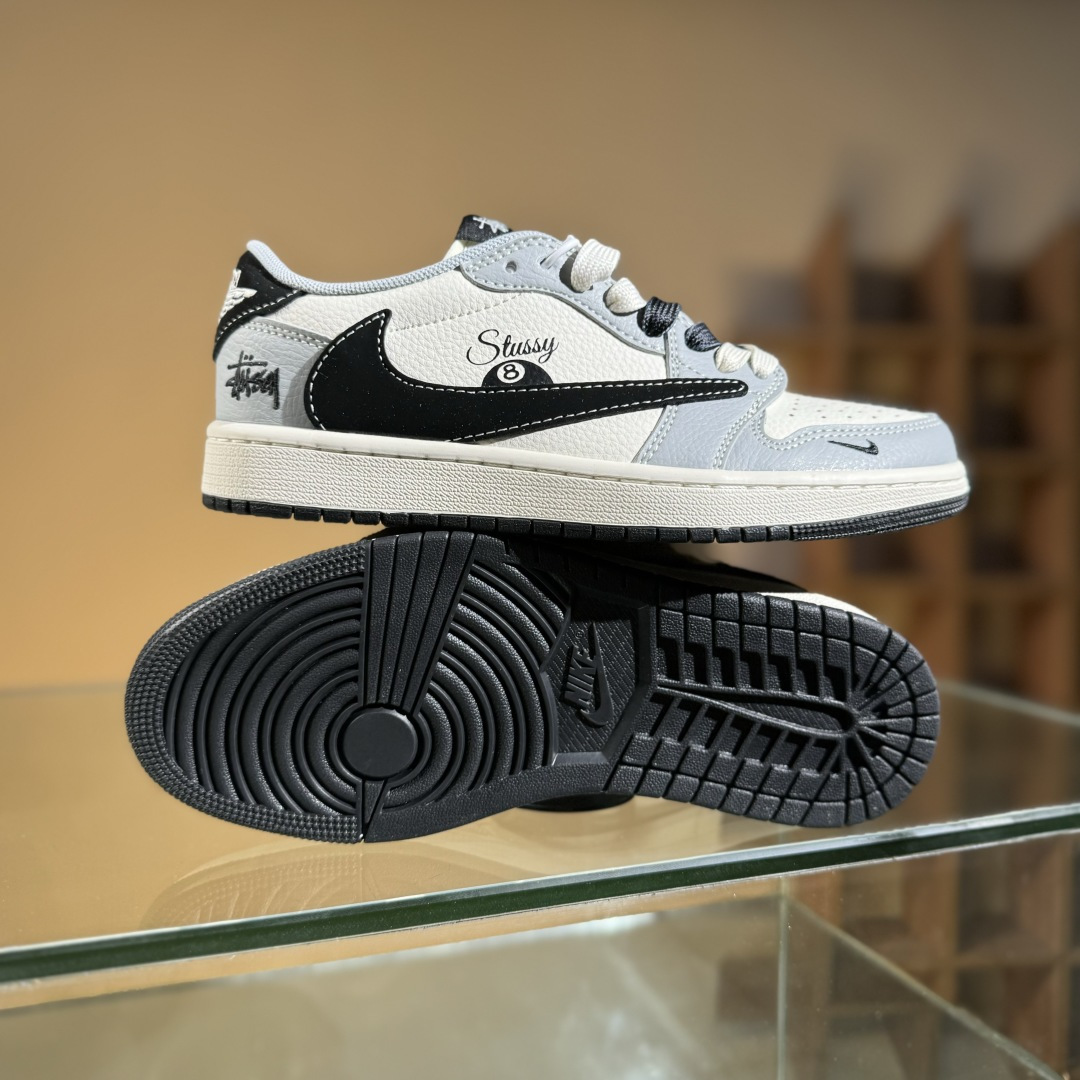 Travis Scott x Fragment Design x Air Jordan 1 Low OG SP AJ1 乔1 斯图西联名 低帮文化休闲板鞋 XS7089-601