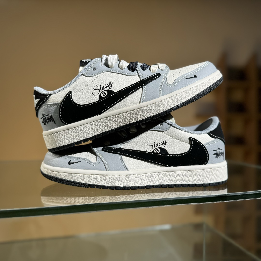 Travis Scott x Fragment Design x Air Jordan 1 Low OG SP AJ1 乔1 斯图西联名 低帮文化休闲板鞋 XS7089-601
