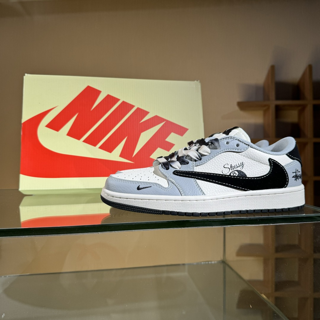 Travis Scott x Fragment Design x Air Jordan 1 Low OG SP AJ1 乔1 斯图西联名 低帮文化休闲板鞋 XS7089-601