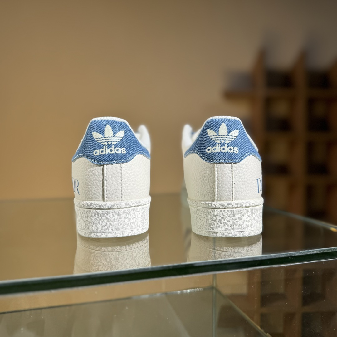 AD Originals Superstar x DIOR 白蓝  AD8010