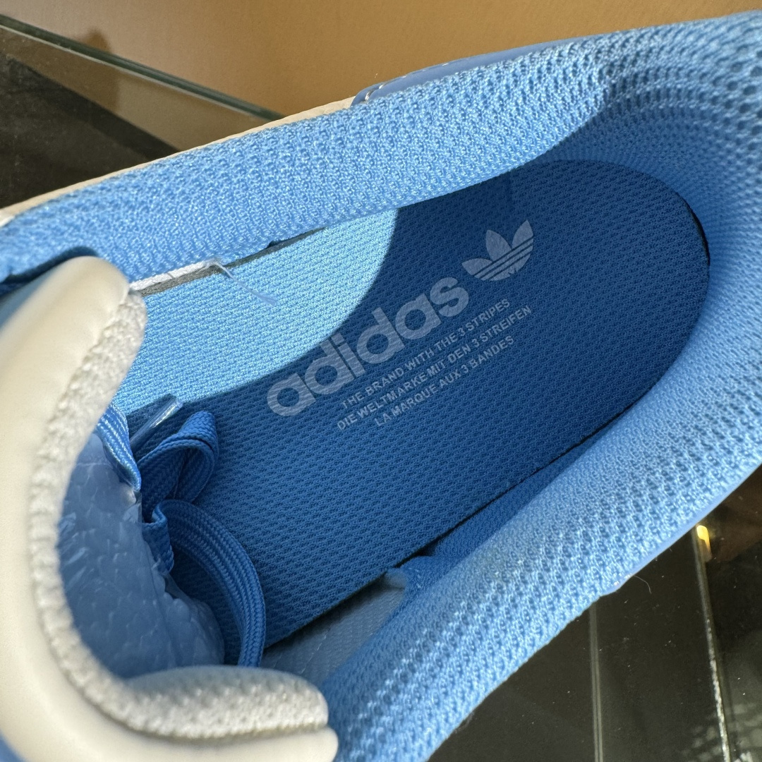 AD Originals Superstar x Stussy 白蓝  XG0011