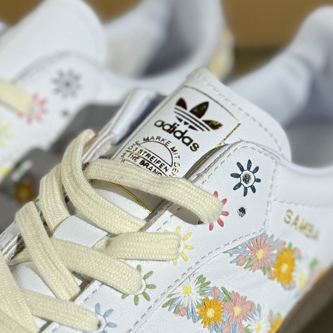 Adidas Originals Samba OG 阿迪达斯三叶草 桑巴舞系列绅士德训足球风百搭低帮休闲运动板鞋 HQ5155