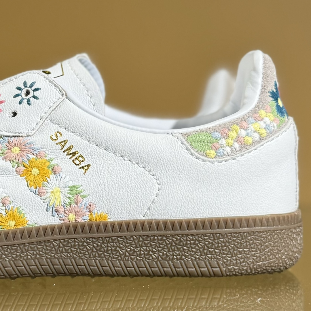 Adidas Originals Samba OG 阿迪达斯三叶草 桑巴舞系列绅士德训足球风百搭低帮休闲运动板鞋 HQ5155