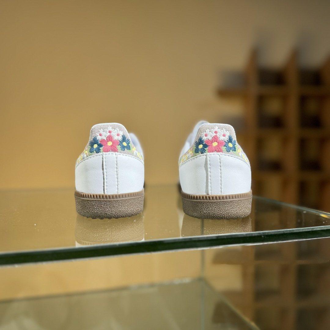 Adidas Originals Samba OG 阿迪达斯三叶草 桑巴舞系列绅士德训足球风百搭低帮休闲运动板鞋 HQ5155