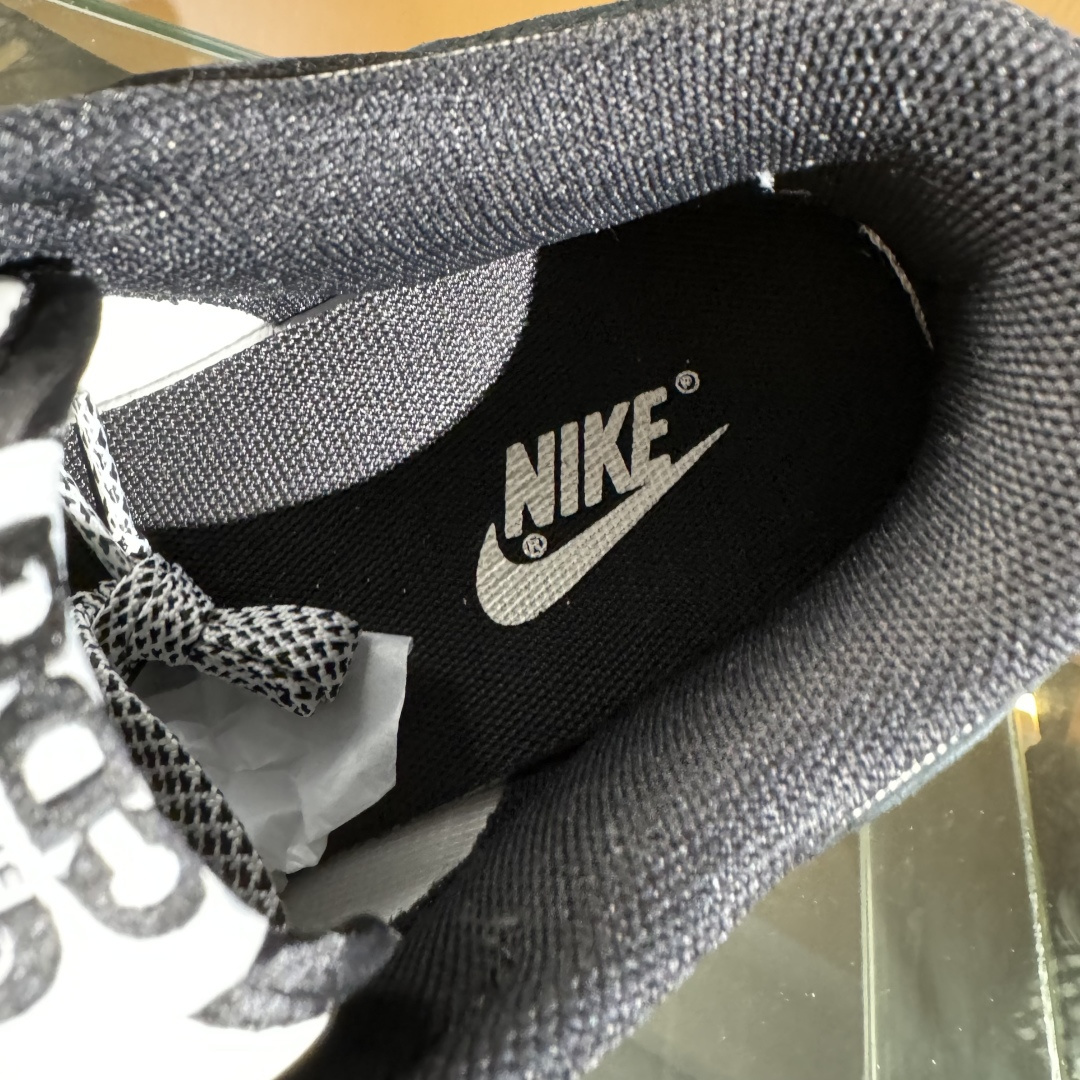 Nike SB Dunk Low 北面联名 黑白黑勾黑勾 周年高端定制 低帮休闲板鞋 YX5066-339