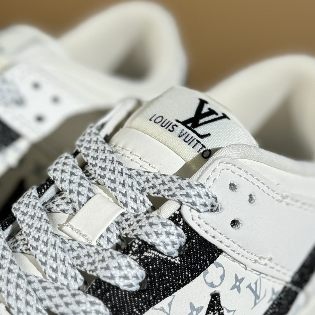 Nike SB Dunk Low LV联名 米黑牛仔 周年高端定制 低帮休闲板鞋 JH8310-946 Nike SB Dunk Low LV联名 米黑牛仔 周年高端定制 低帮休闲板鞋 JH8310-946