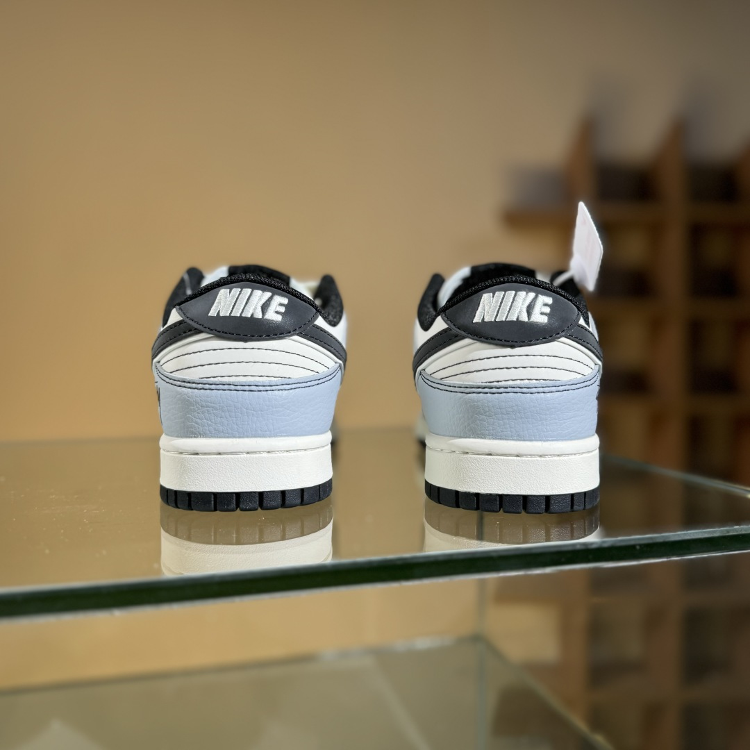 Nike SB Dunk Low 斯图西联名 灰黑勾 周年高端定制 低帮休闲板鞋 XS6089-596