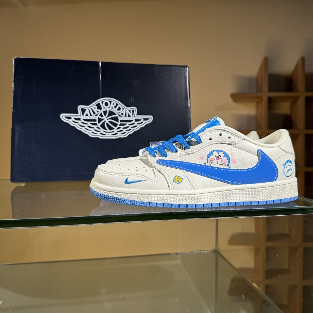 Travis Scott x Fragment Design x Air Jordan 1 Low OG SP AJ1 乔1 叮当猫 低帮文化休闲板鞋 XS2024-068 Travis Scott x Fragment Design x Air Jordan 1 Low OG SP AJ1 乔1 叮当猫 低帮文化休闲板鞋 XS2024-068