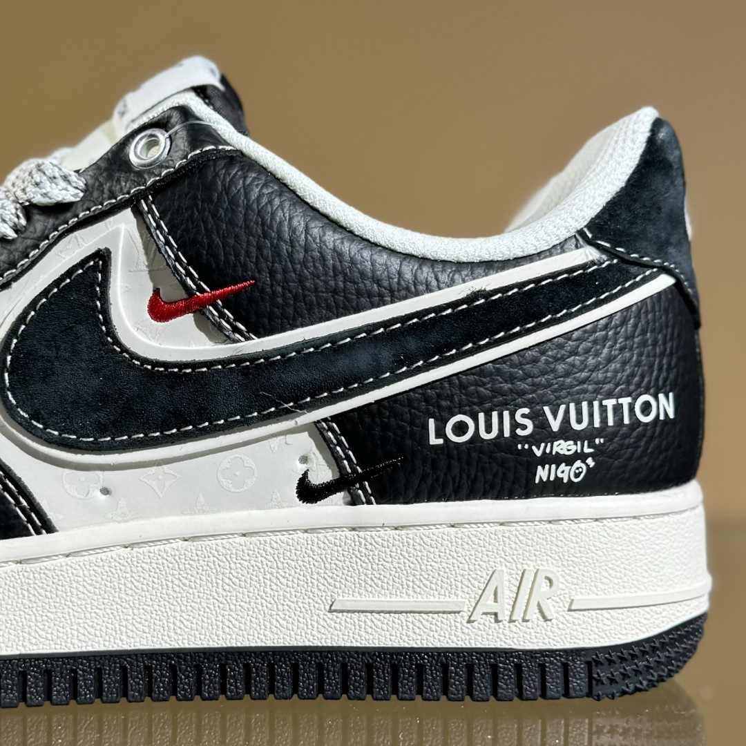Nike Air Force 1'07 Low LV联名 荔纹黑 空军一号低帮休闲板鞋 YX5066-349