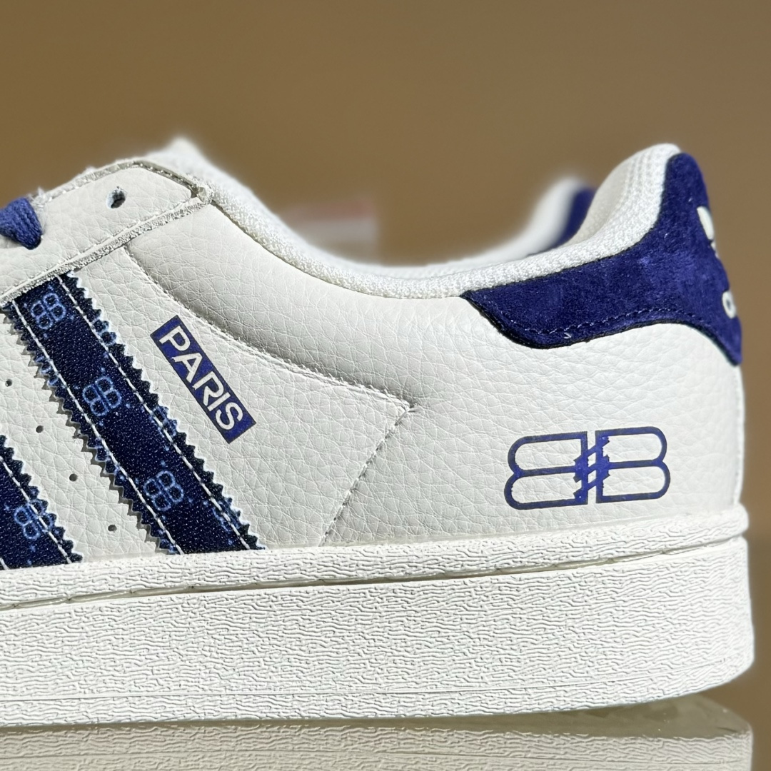 AD Originals Superstar x Paris 白蓝 XS0010-莆田鞋,莆田鞋货源,高仿鞋,高仿鞋货源,安福档口,莆田高仿鞋,莆田鞋批发,高仿鞋批发,莆田高仿运动鞋,高仿运动鞋,莆田运动鞋 AD Originals Superstar x Paris 白蓝 XS0010