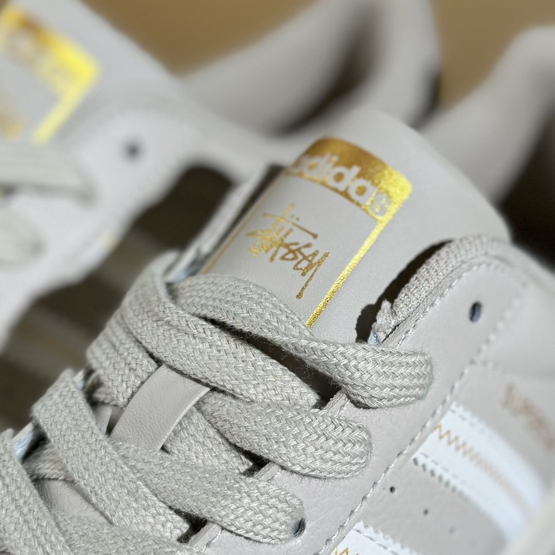 AD Originals Superstar x Stussy 棕白 SD6811-莆田鞋,莆田鞋货源,高仿鞋,高仿鞋货源,安福档口,莆田高仿鞋,莆田鞋批发,高仿鞋批发,莆田高仿运动鞋,高仿运动鞋,莆田运动鞋 AD Originals Superstar x Stussy 棕白 SD6811