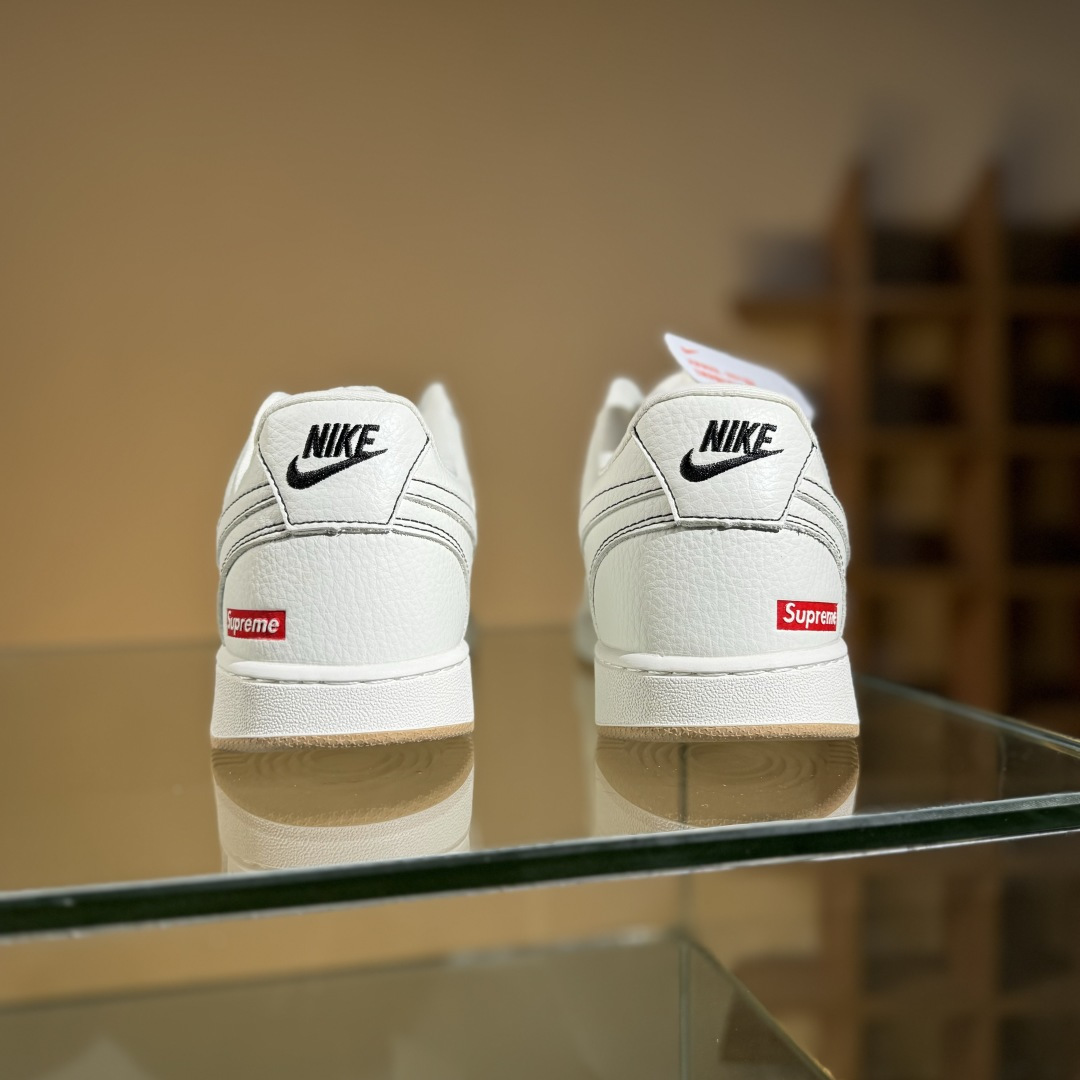 Nike Court Vision 1 LOW 低帮 板鞋 “Supreme联名——黑线生胶” 运动鞋 休闲鞋 CS5288-013