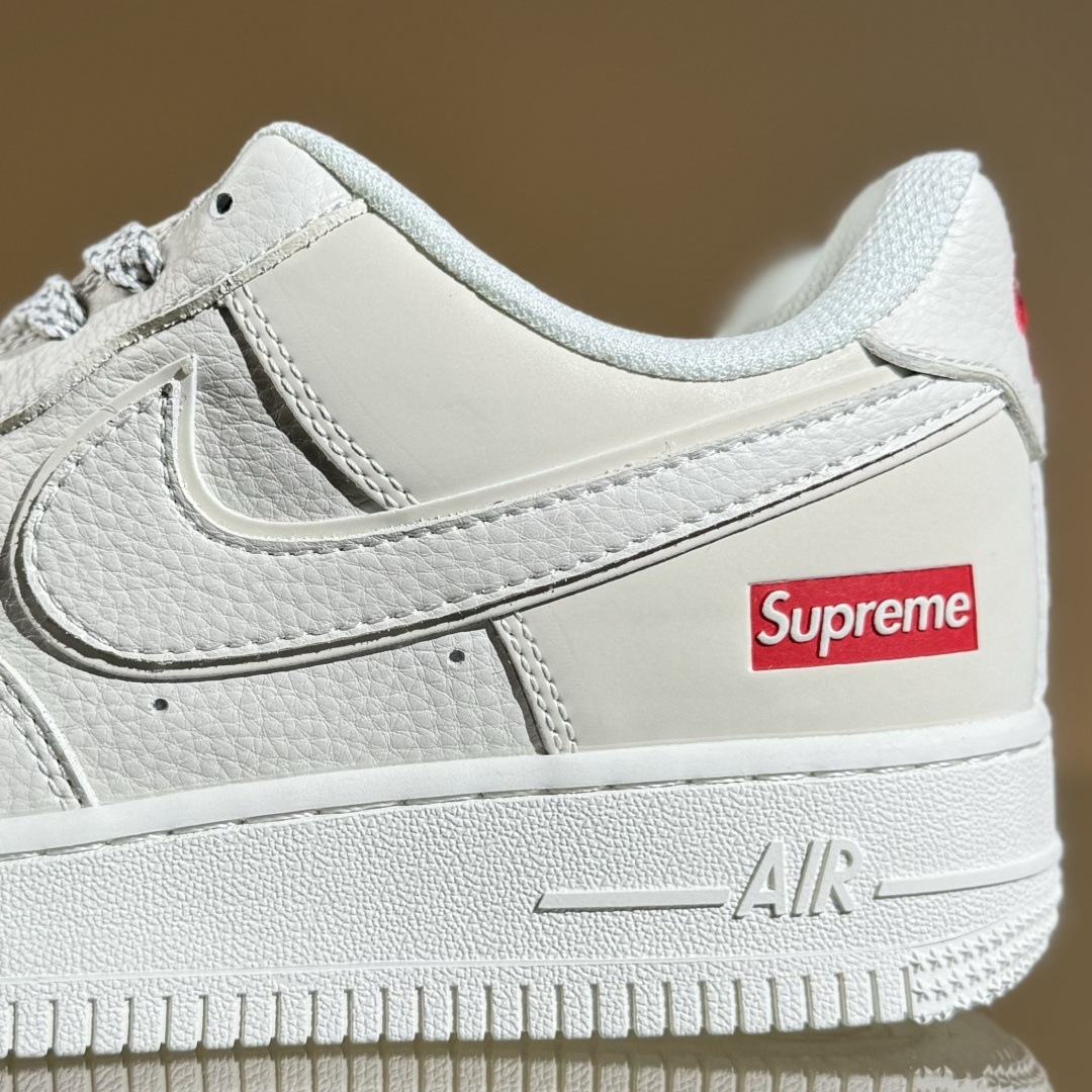 Nike Air Force 1 Low 07 x Supreme 米白红满天星 CS5288-011