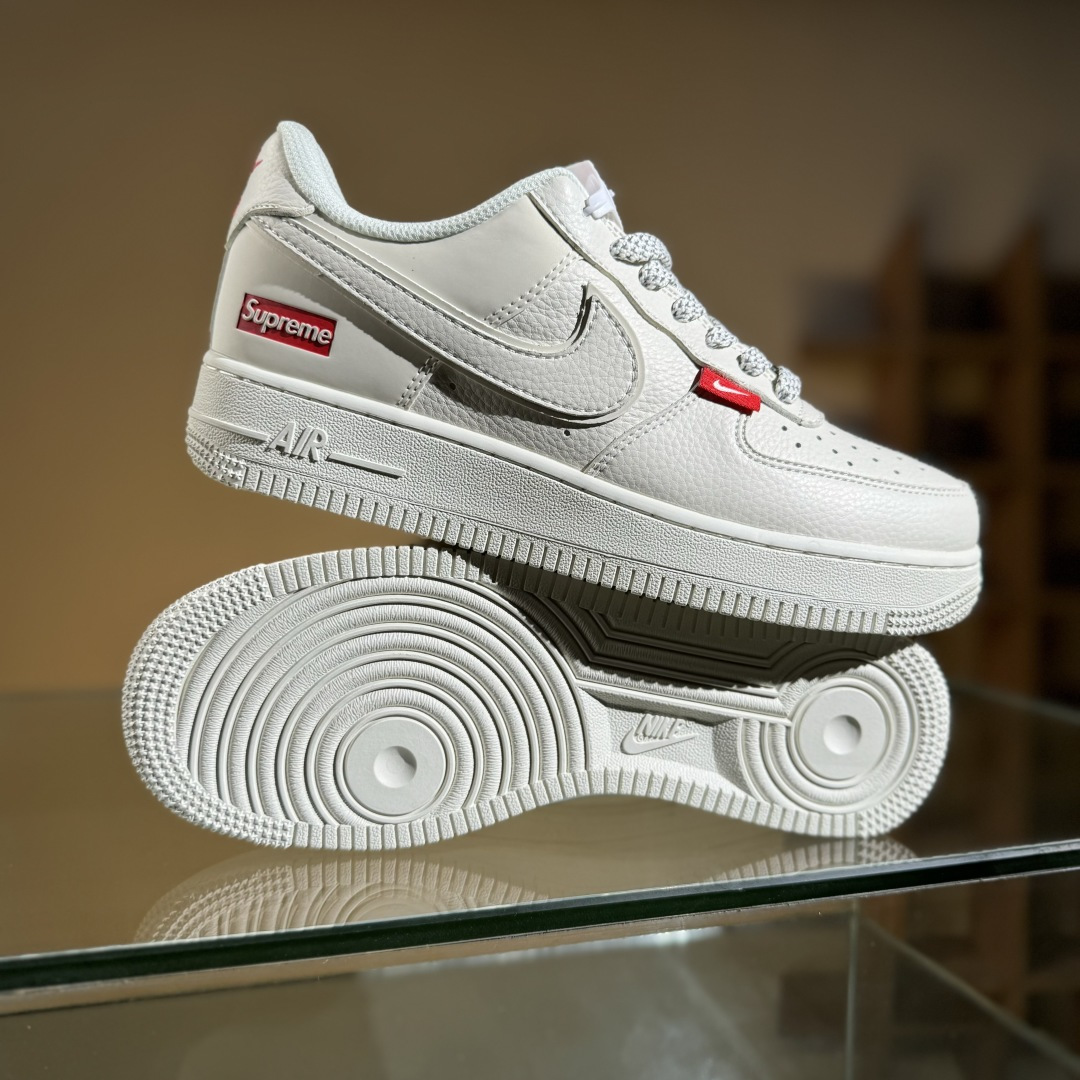 Nike Air Force 1 Low 07 x Supreme 米白红满天星 CS5288-011