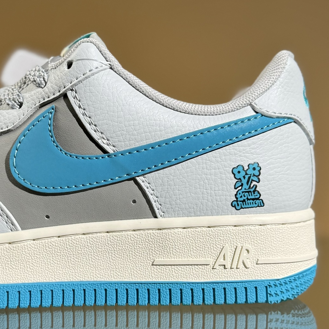Nike Air Force 1 Low 07 x Louis Vuitton 灰蓝满天星 JJ2508-704