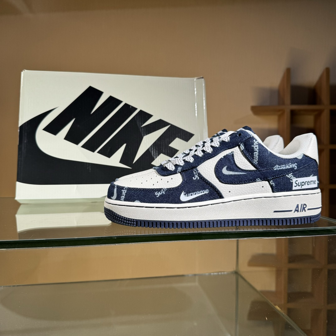 Nike Air Force 1‘07 Low Sup联名 蓝牛仔小白勾 空军一号低帮休闲板鞋 LW9279-005-High Quatity Cheap Brand wholesale wholesaler seller Clothes Bags handbags Sneakers Top Fashion Clothing Shoes from China Factory Chinese suppliers best Quality Beautiful Price Nike Air Force 1‘07 Low Sup联名 蓝牛仔小白勾 空军一号低帮休闲板鞋 LW9279-005