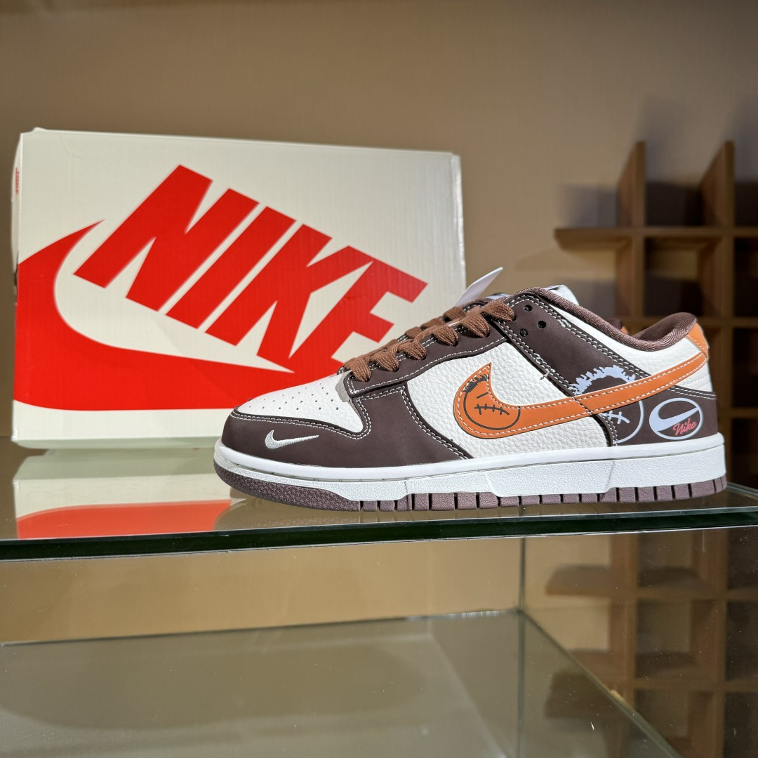 Nike SB Dunk Low 深棕鬼脸 周年高端定制 低帮休闲板鞋 KK1333-034
