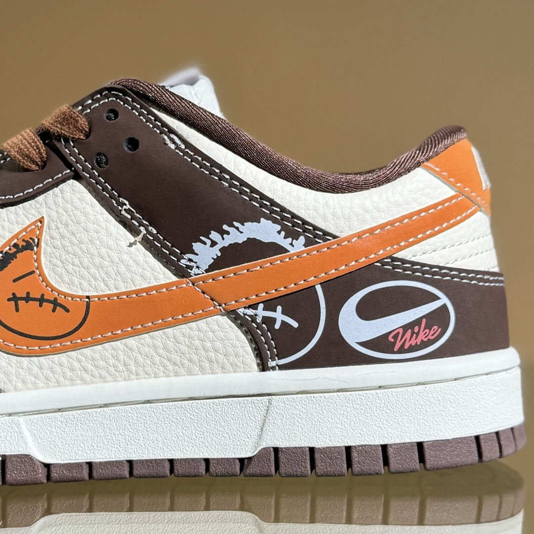 Nike SB Dunk Low 深棕鬼脸 周年高端定制 低帮休闲板鞋 KK1333-034