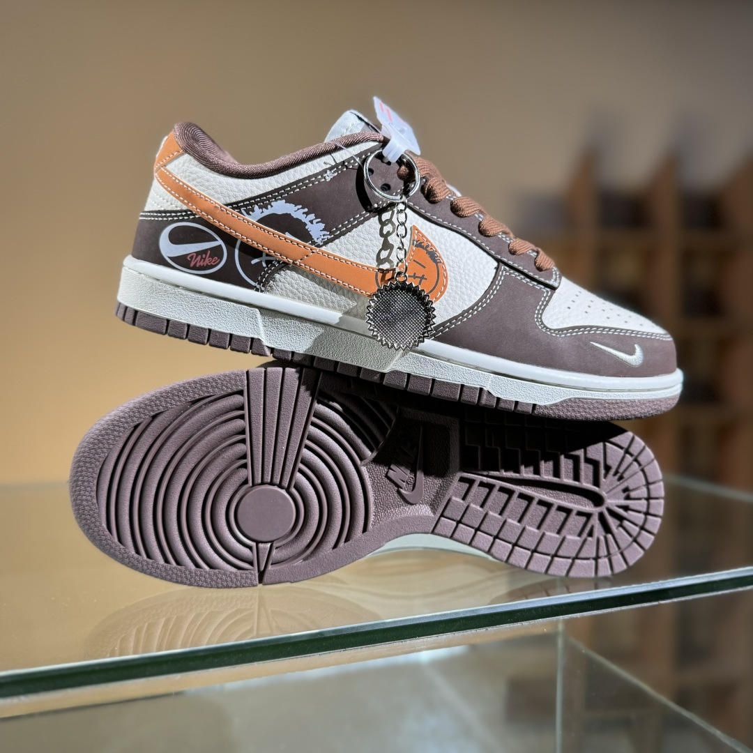 Nike SB Dunk Low 深棕鬼脸 周年高端定制 低帮休闲板鞋 KK1333-034