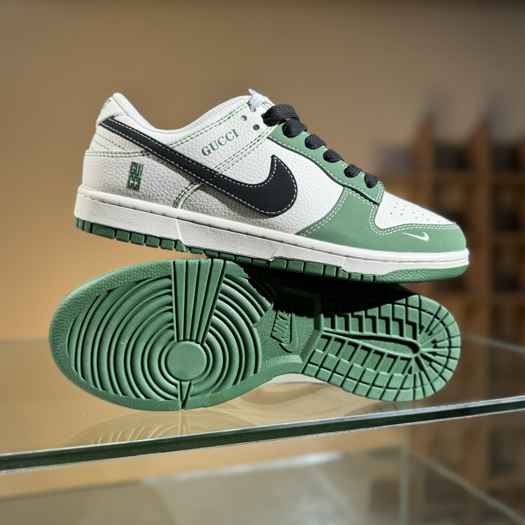 Nike SB Dunk Low x GUCCI 绿白小勾 XD1588-213