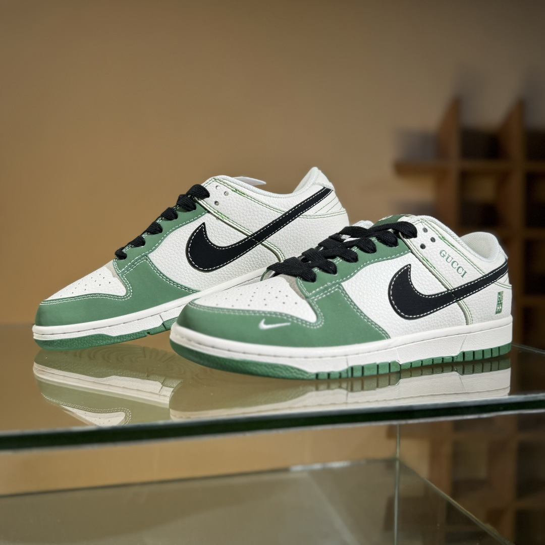 Nike SB Dunk Low x GUCCI 绿白小勾 XD1588-213
