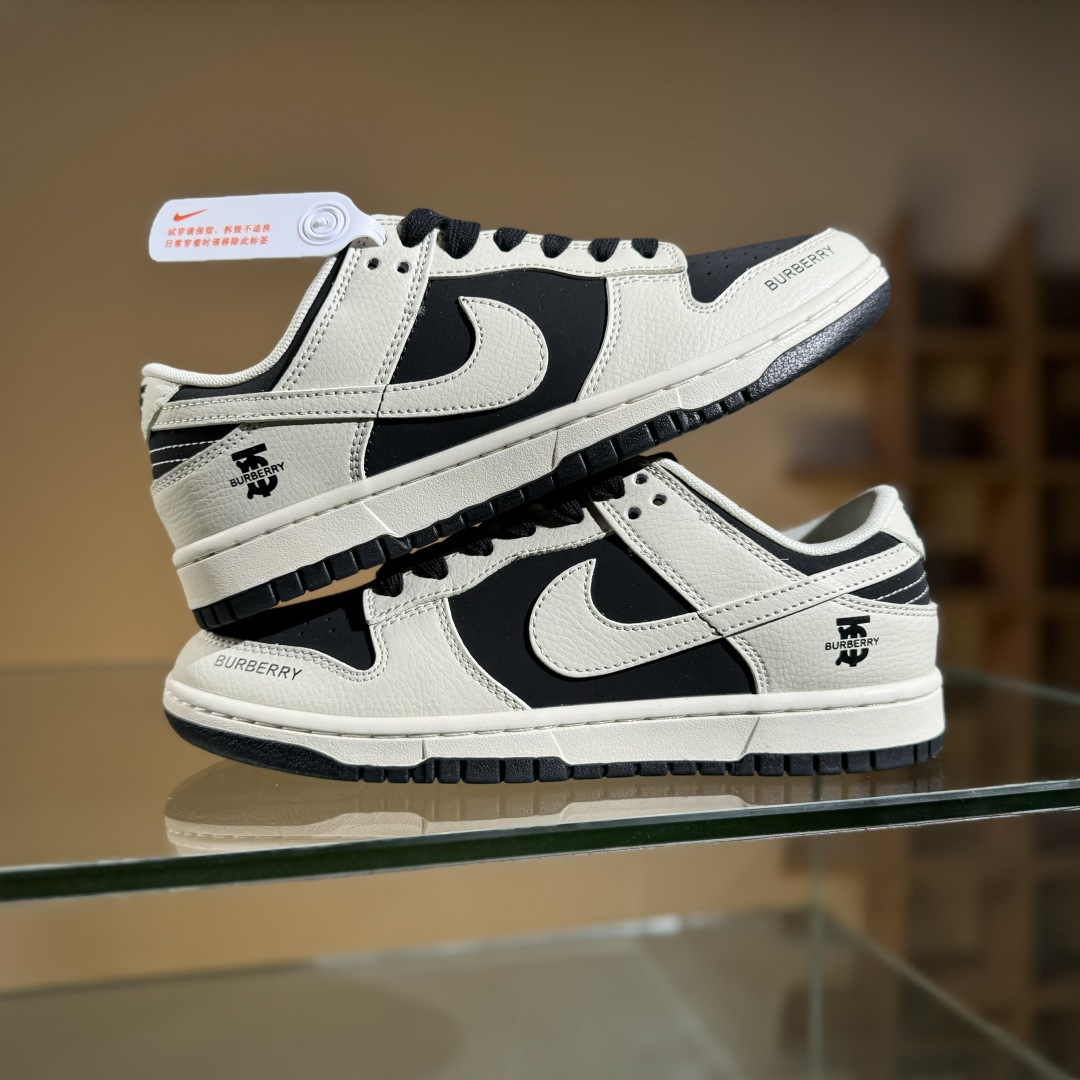 Nike SB Dunk Low x BURBERRY 白黑 XD1588-218