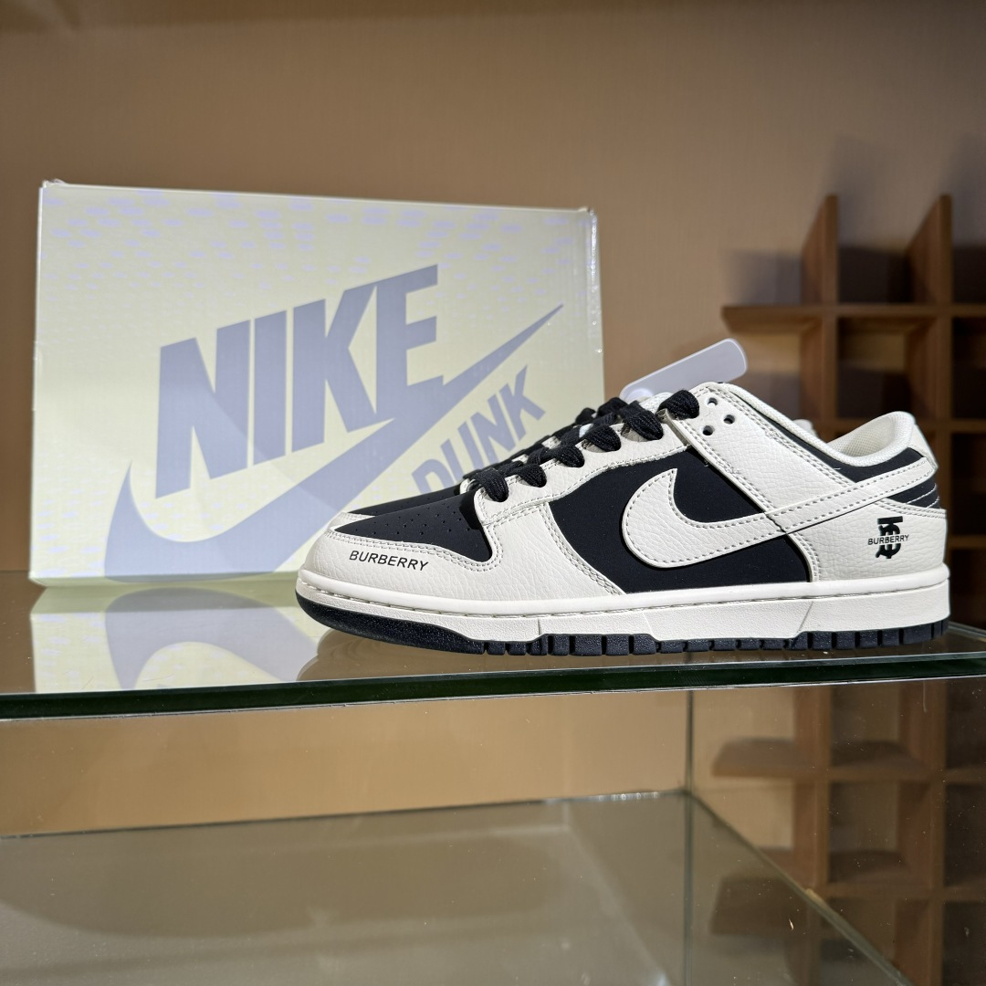Nike SB Dunk Low x BURBERRY 白黑 XD1588-218