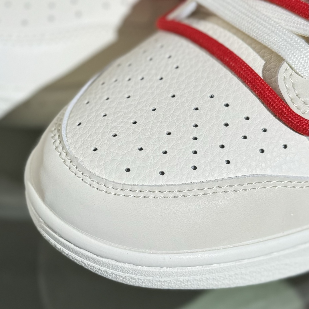 Nike SB Dunk Low Sup联名 白红绑带 周年高端定制 低帮休闲板鞋 DM6868-085