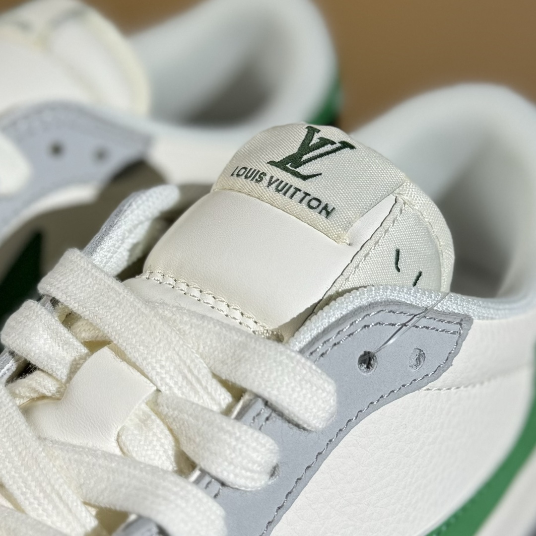 Travis Scott x Fragment Design x Air Jordan 1 Low SP AJ1 乔1 LV联名 灰绿勾 低帮文化休闲板鞋 ZH2598-166