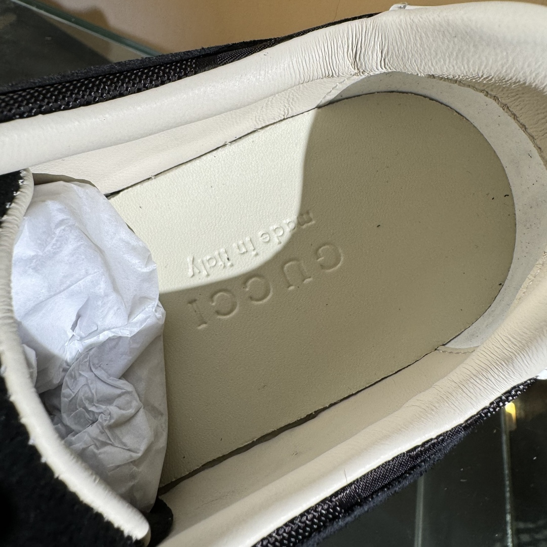 Gucci Interlocking G Suede Sneaker G74系列低帮复古百搭休闲运动板鞋