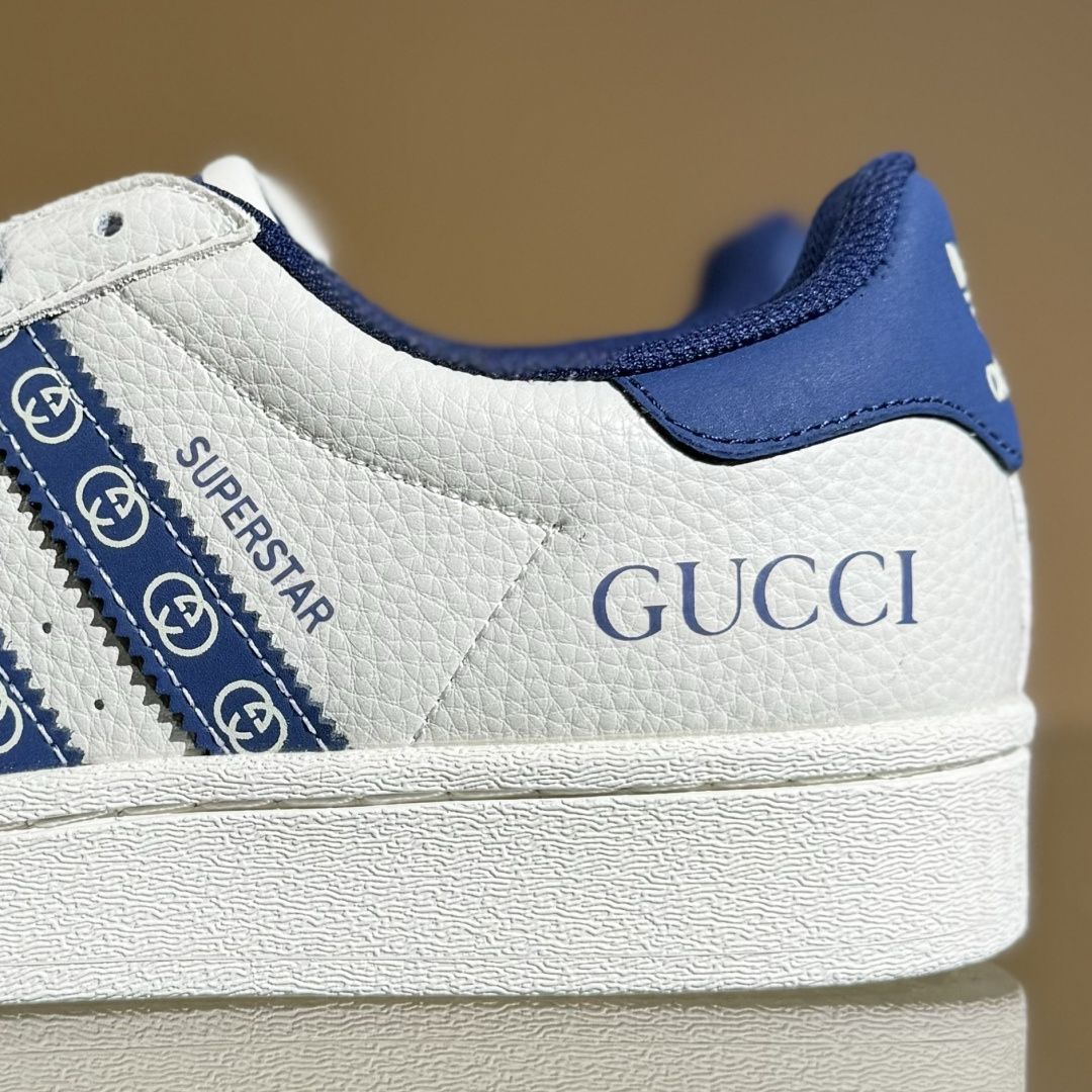 AD Originals Superstar x GUCCI 白蓝 AD8012-High Quatity Cheap Brand wholesale wholesaler seller Clothes Bags handbags Sneakers Top Fashion Clothing Shoes from China Factory Chinese suppliers best Quality Beautiful Price AD Originals Superstar x GUCCI 白蓝 AD8012