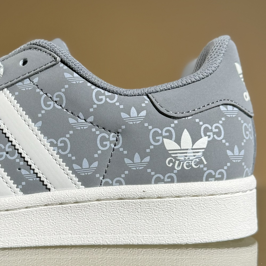 AD Originals Superstar x GUCCI 灰白满天星 SD6818