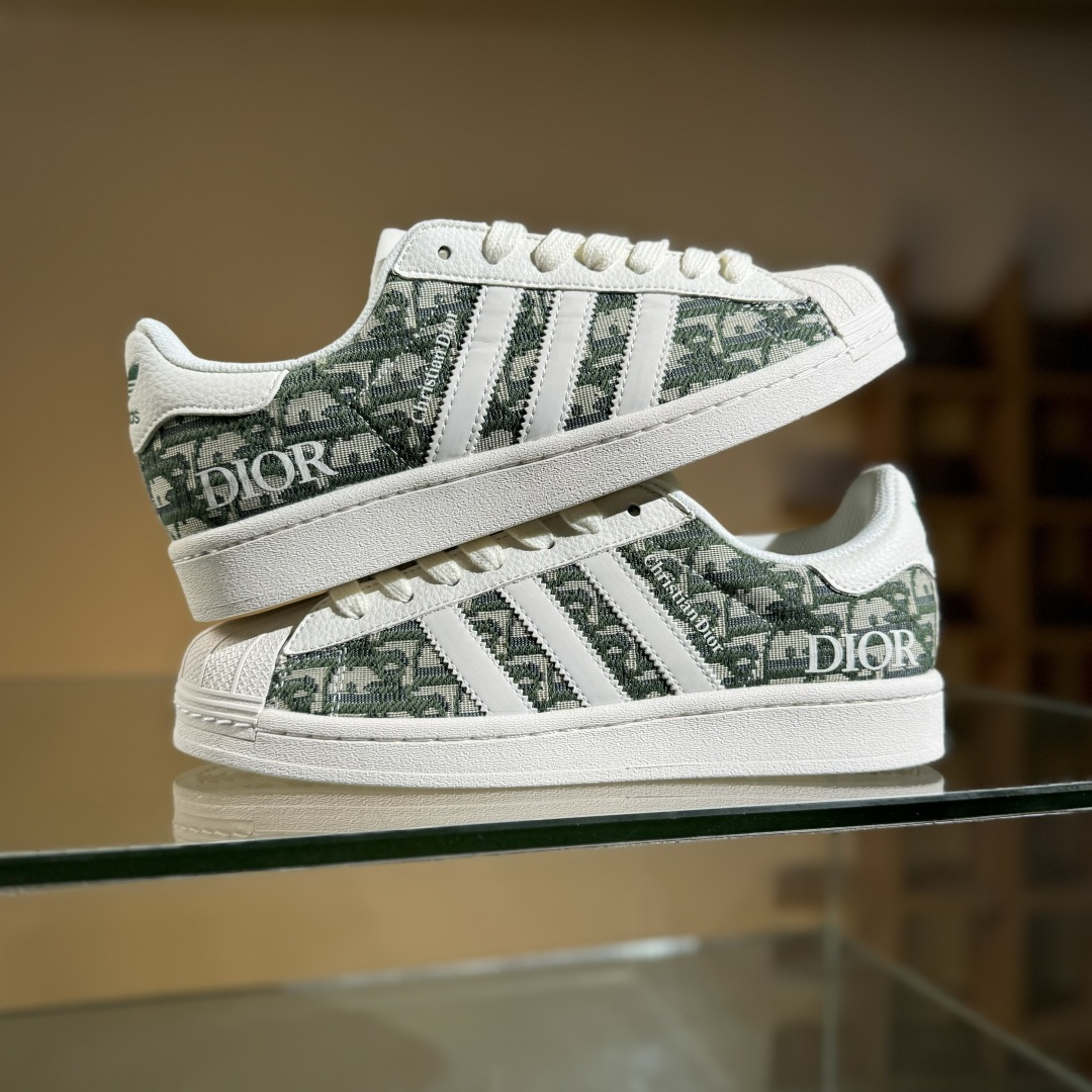 AD Originals Superstar x DIOR 白黑 JY8914
