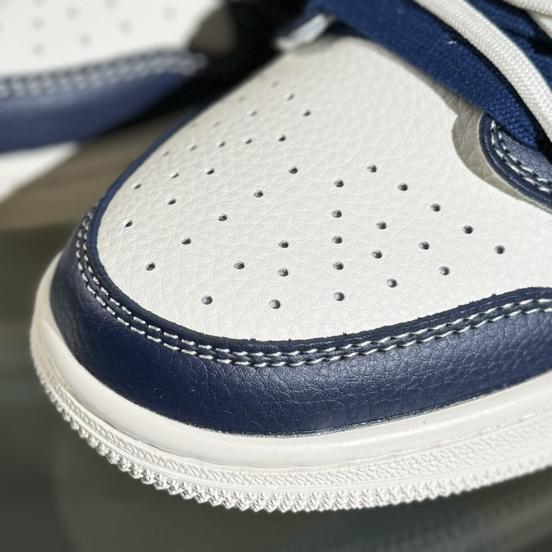 Travis Scott x Fragment Design x Air Jordan 1 Low SP AJ1 乔1 斯图西联名 蓝钻石抽绳 低帮文化休闲板鞋 DM6868-111