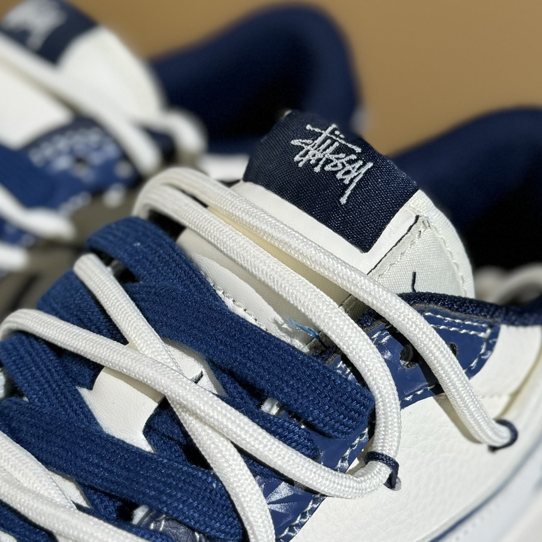 Travis Scott x Fragment Design x Air Jordan 1 Low SP AJ1 乔1 斯图西联名 蓝钻石抽绳 低帮文化休闲板鞋 DM6868-111