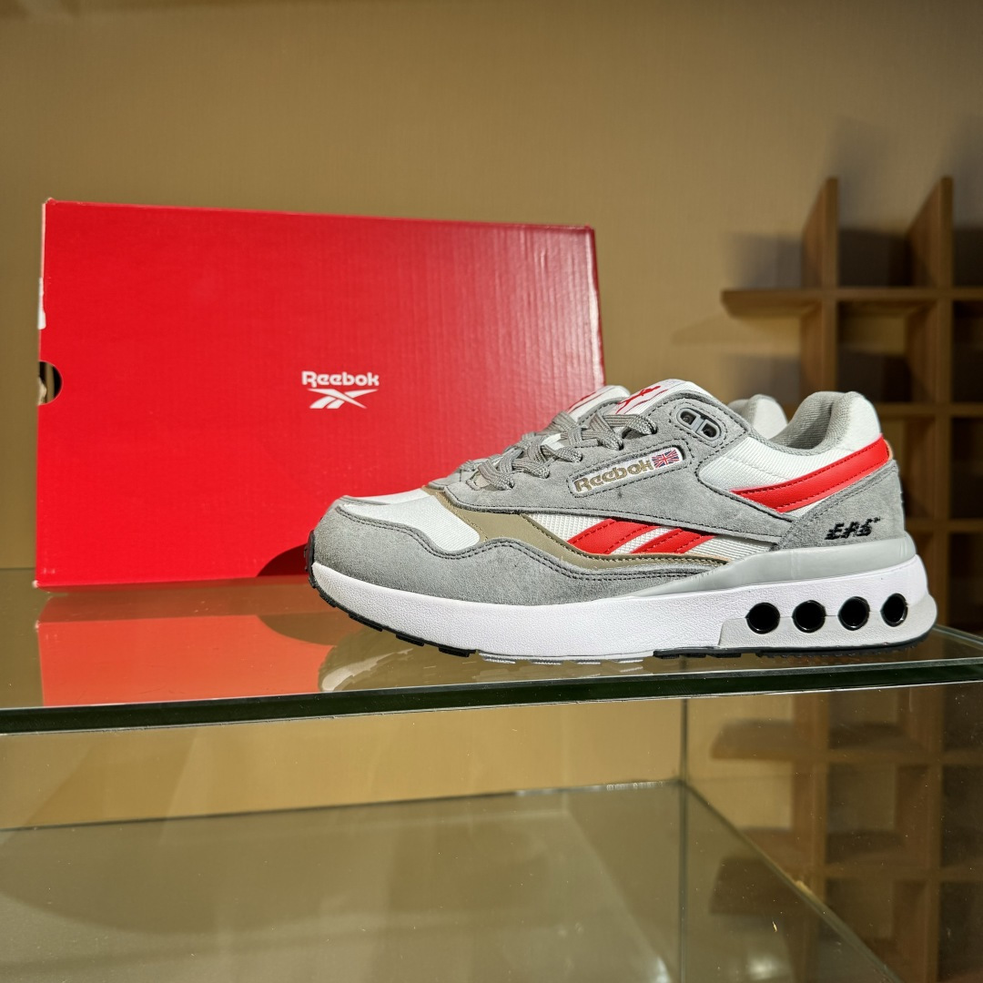 Reebok锐步ERS WORLD 新款复古跑步鞋男士运动鞋透气舒适时尚休闲训练鞋 25351976