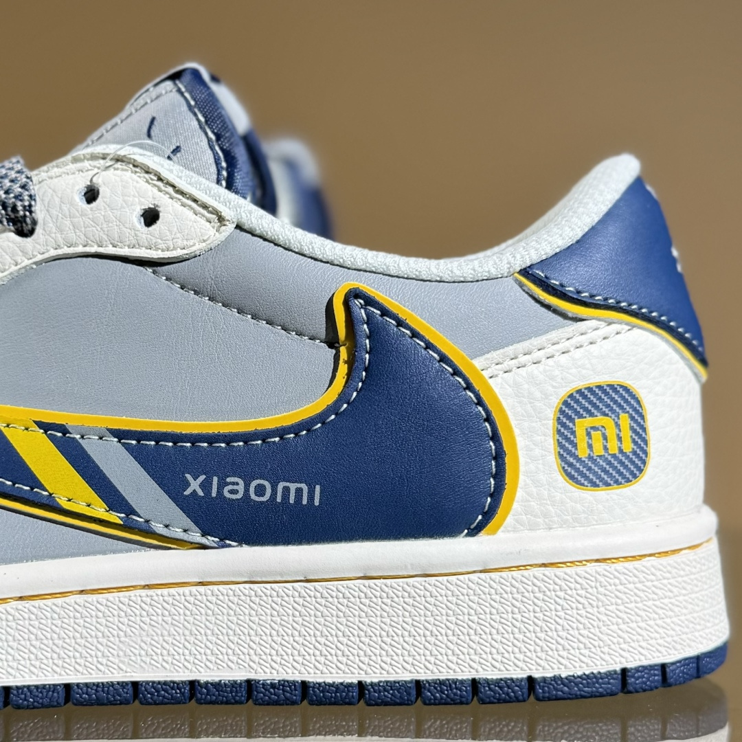Travis Scott x Fragment Design x Air Jordan 1 Low SP AJ1 乔1 小米联名 流星蓝 低帮文化休闲板鞋 XX3168-212