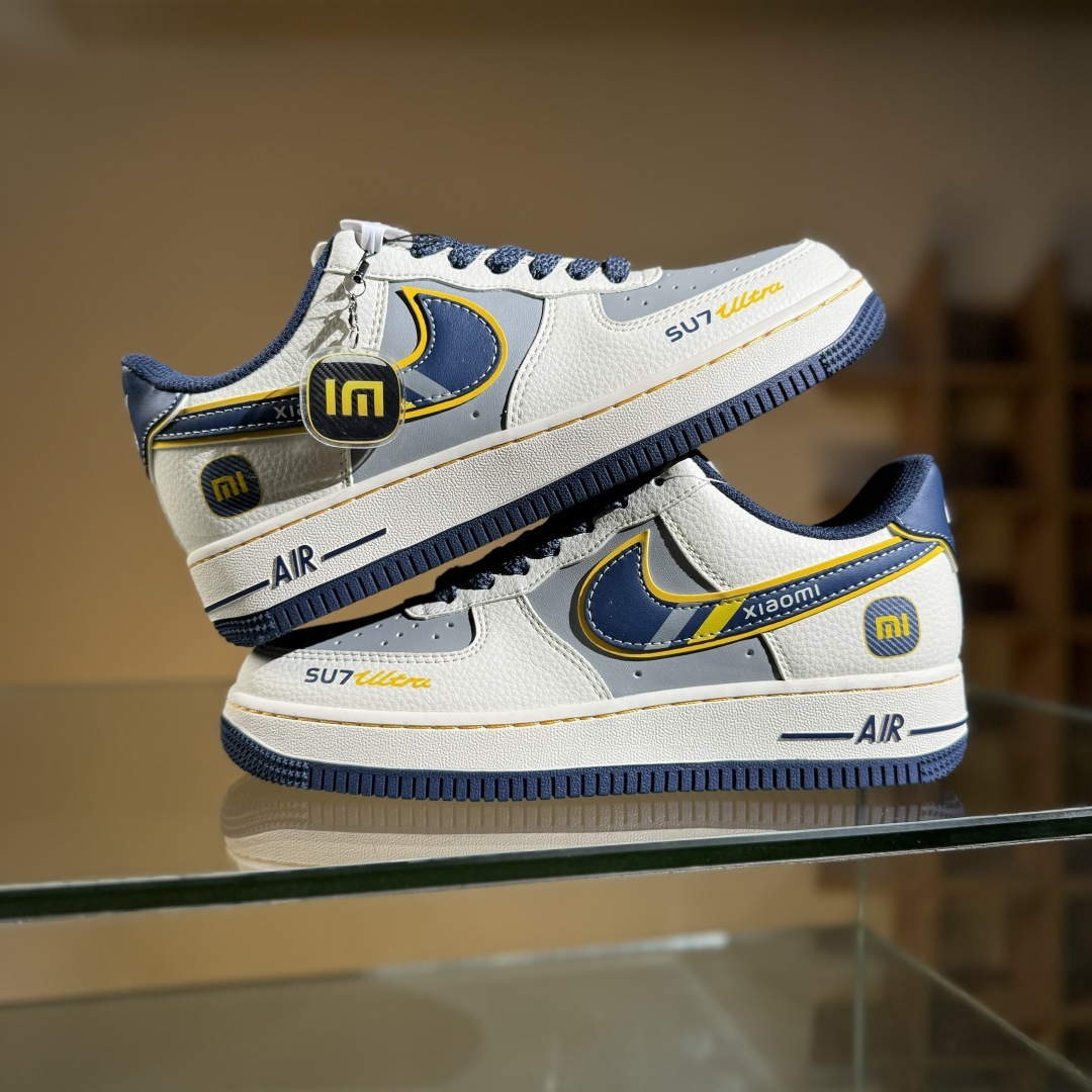 Nike Air Force 1'07 Low 小米联名 流星蓝 空军一号低帮休闲板鞋 XX3168-213