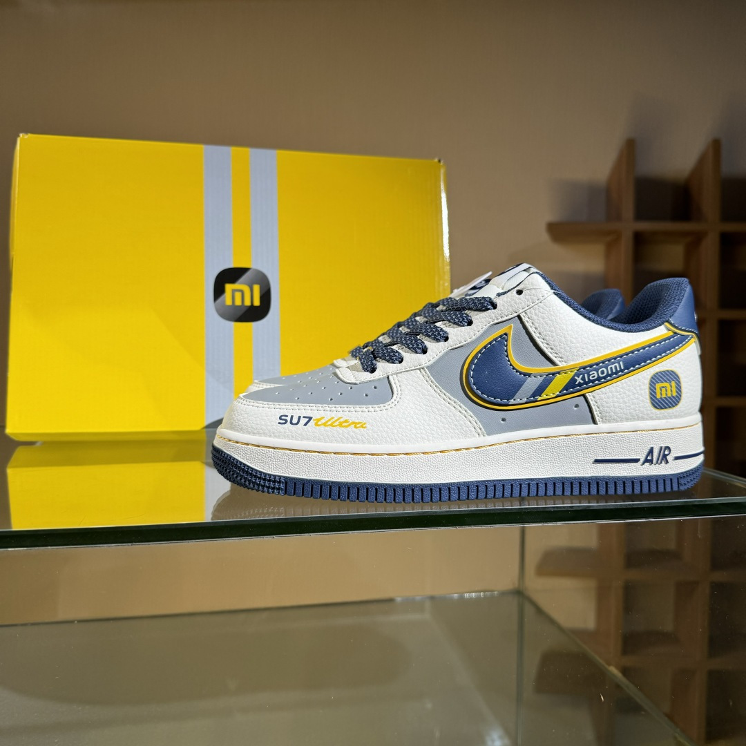 Nike Air Force 1'07 Low 小米联名 流星蓝 空军一号低帮休闲板鞋 XX3168-213