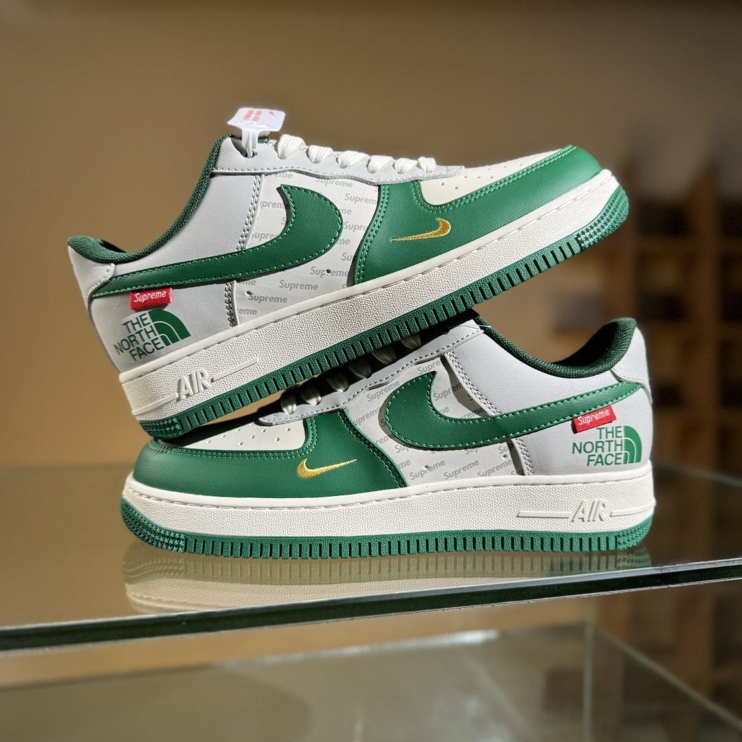 Nike Air Force 1'07 Low 联名款 孔雀绿 空军一号低帮休闲板鞋 ZH2598-321