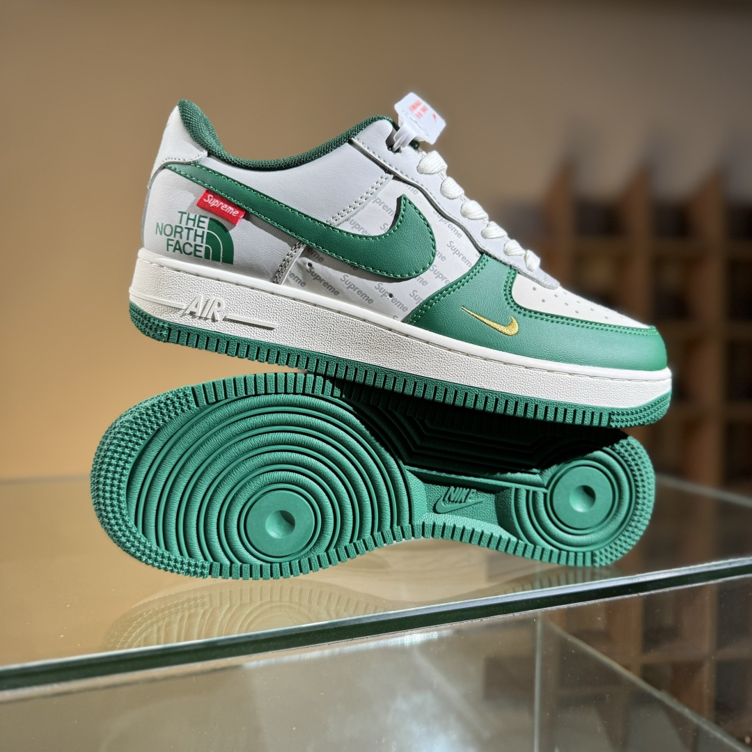 Nike Air Force 1'07 Low 联名款 孔雀绿 空军一号低帮休闲板鞋 ZH2598-321