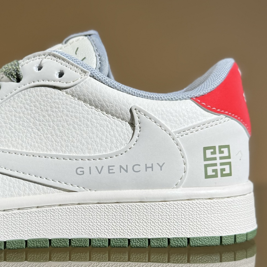 Travis Scott x Fragment Design x Air Jordan 1 Low SP AJ1 乔1 纪梵希联名 绿灰底 低帮文化休闲板鞋 XS7089-600