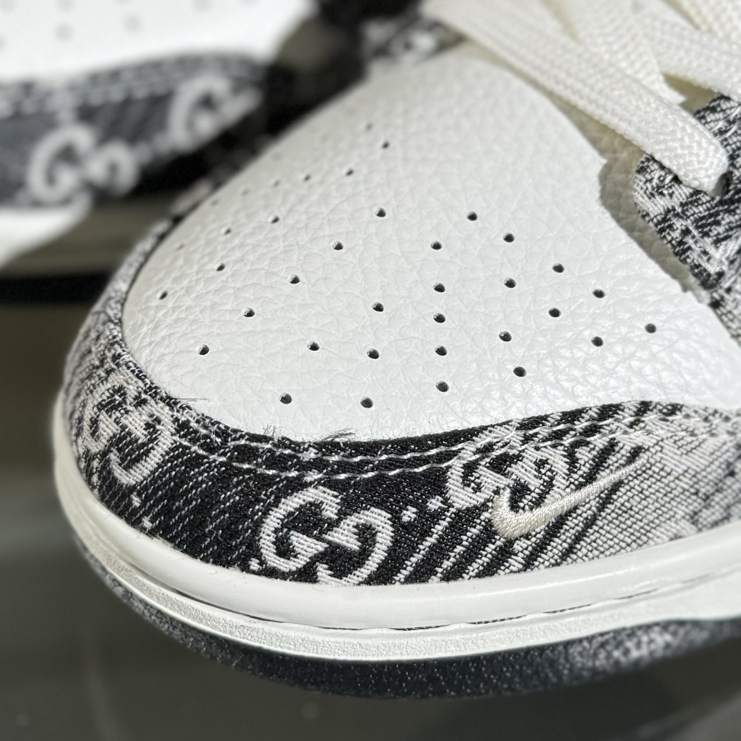 Nike SB Dunk Low 古驰联名 黑灰牛仔 低帮休闲板鞋 SC9207-418